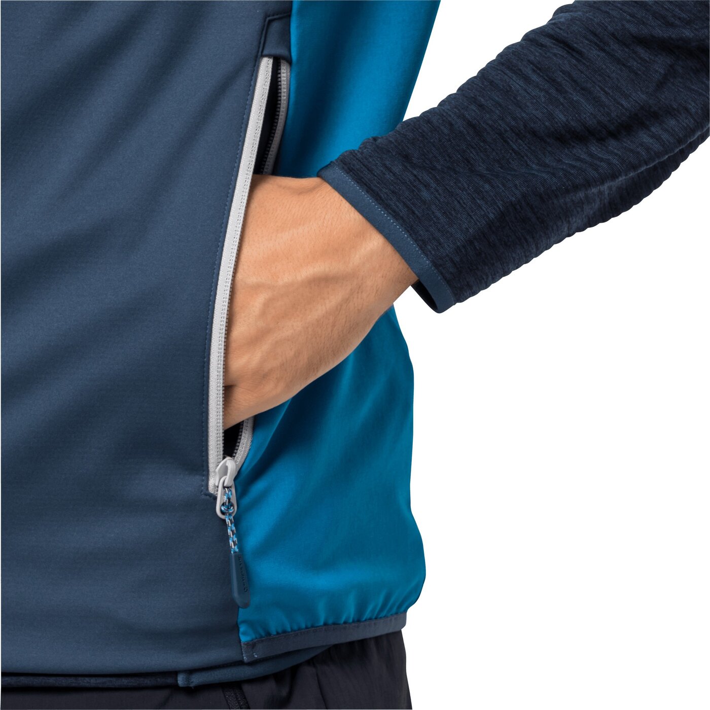 JACK WOLFSKIN - HIGHEST PEAK VEST M THUNDER BLUE – Bild 5