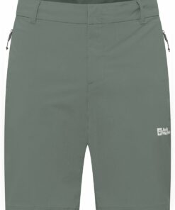 JACK WOLFSKIN - HIKEOUT SHORTS M SLATE GREEN
