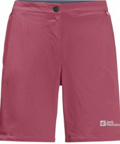 JACK WOLFSKIN - HILLTOP TRAIL SHORTS W SANGRIA RED