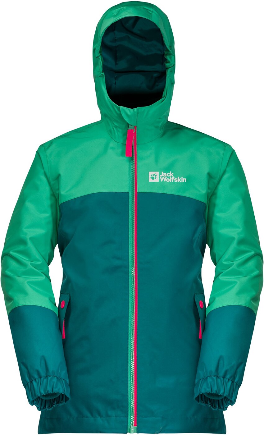 JACK WOLFSKIN - ICELAND 3IN1 JACKET G BAY BLUE – Bild 3