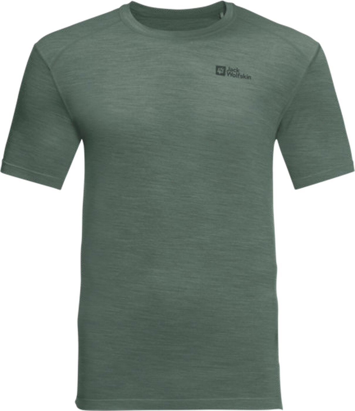 JACK WOLFSKIN - KAMMWEG S/S M HEDGE GREEN