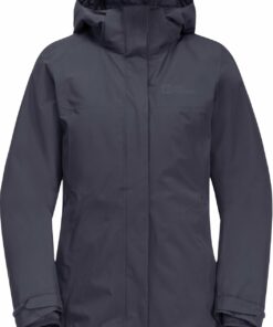 JACK WOLFSKIN - LUNTAL 3IN1 JKT W GRAPHITE