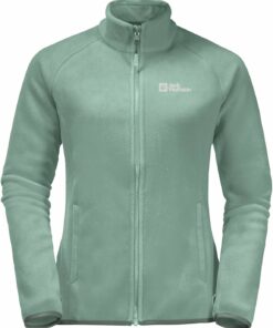 JACK WOLFSKIN - MOONRISE FZ W GRANITE GREEN