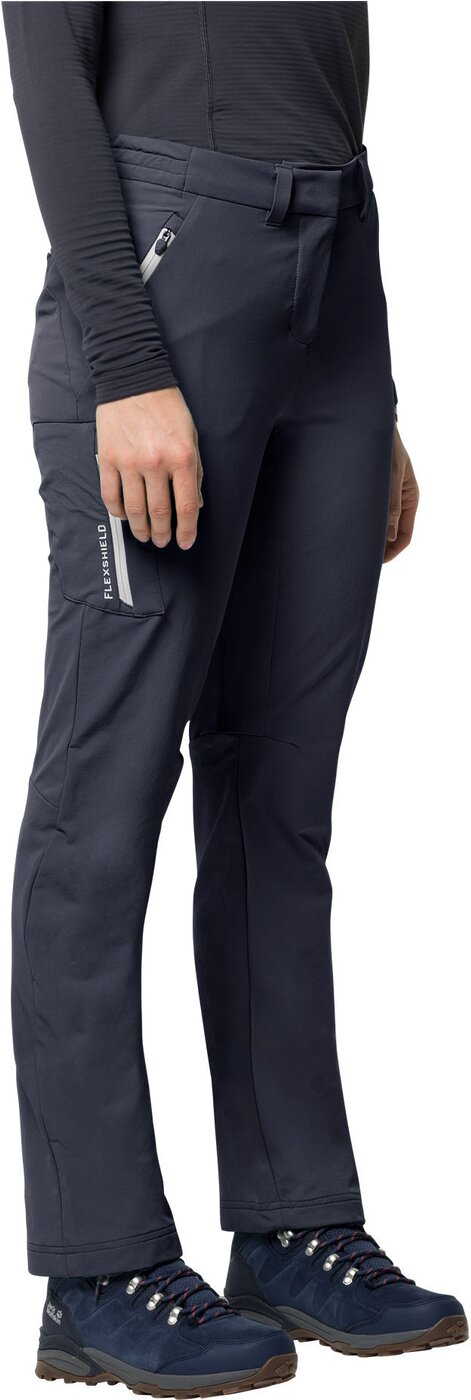 JACK WOLFSKIN - OVERLAND II PANTS W GRAPHITE – Bild 2