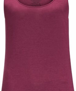 JACK WOLFSKIN - PACK & GO TANK W SANGRIA RED