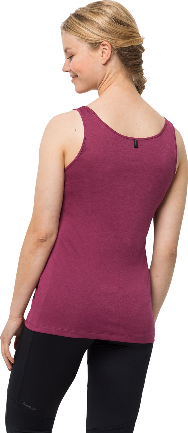 JACK WOLFSKIN - PACK & GO TANK W SANGRIA RED – Bild 3