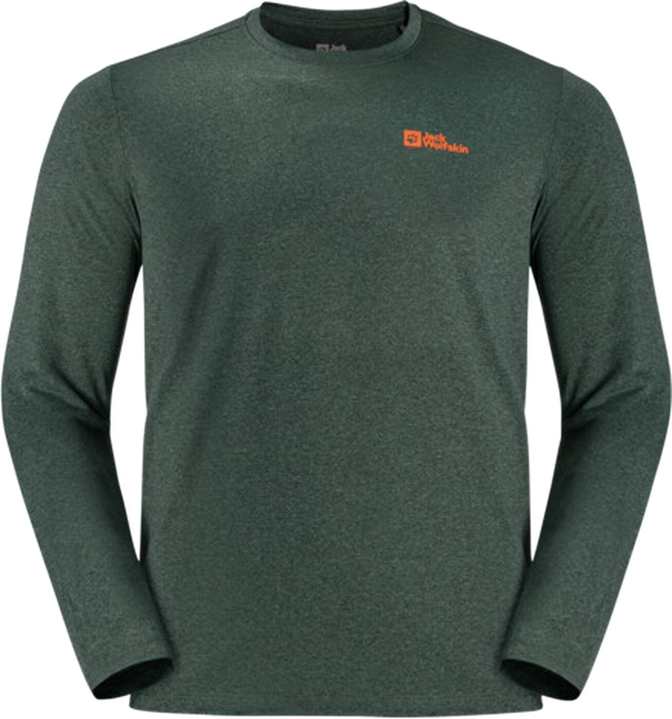 JACK WOLFSKIN - SKY THERMAL L/S M BLACK OLIVE