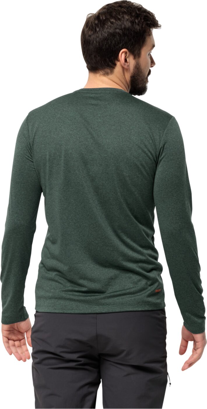 JACK WOLFSKIN - SKY THERMAL L/S M BLACK OLIVE – Bild 3