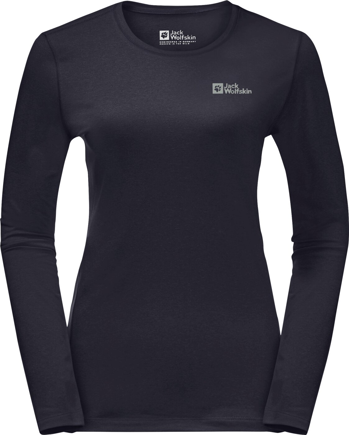 JACK WOLFSKIN - SKY THERMAL L/S W GRAPHITE