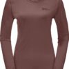 JACK WOLFSKIN - SKY THERMAL L/S W MINERAL RED
