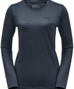JACK WOLFSKIN - SKY THERMAL L/S W NIGHT BLUE