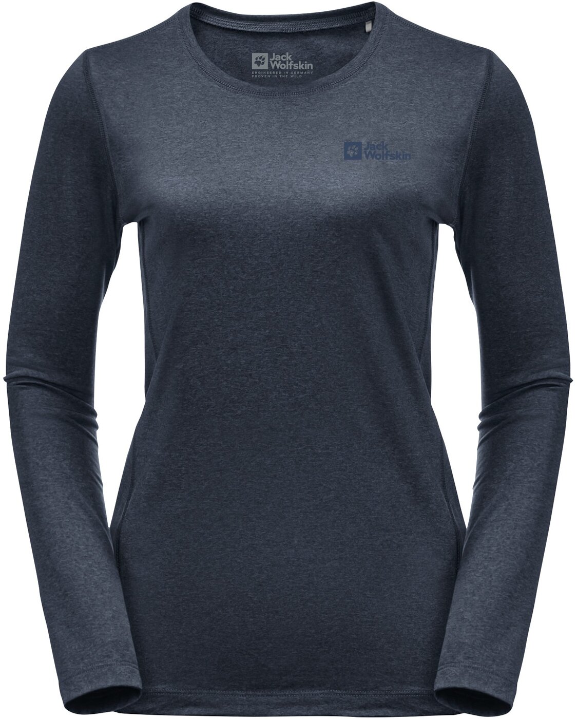 JACK WOLFSKIN - SKY THERMAL L/S W NIGHT BLUE