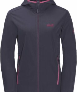 JACK WOLFSKIN - TURBULENCE JACKET WOMEN GRAPHITE