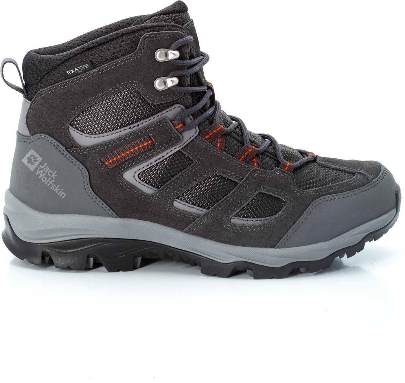 JACK WOLFSKIN - VOJO 3 TEXAPORE MID M GREY / ORANGE