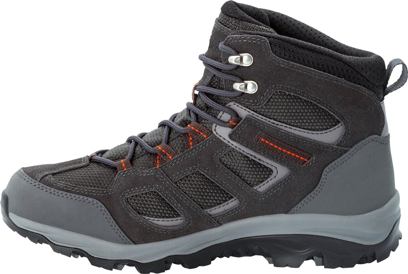 JACK WOLFSKIN - VOJO 3 TEXAPORE MID M GREY / ORANGE – Bild 4