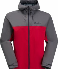 JACK WOLFSKIN - WEILTAL 2L JKT M RED GLOW