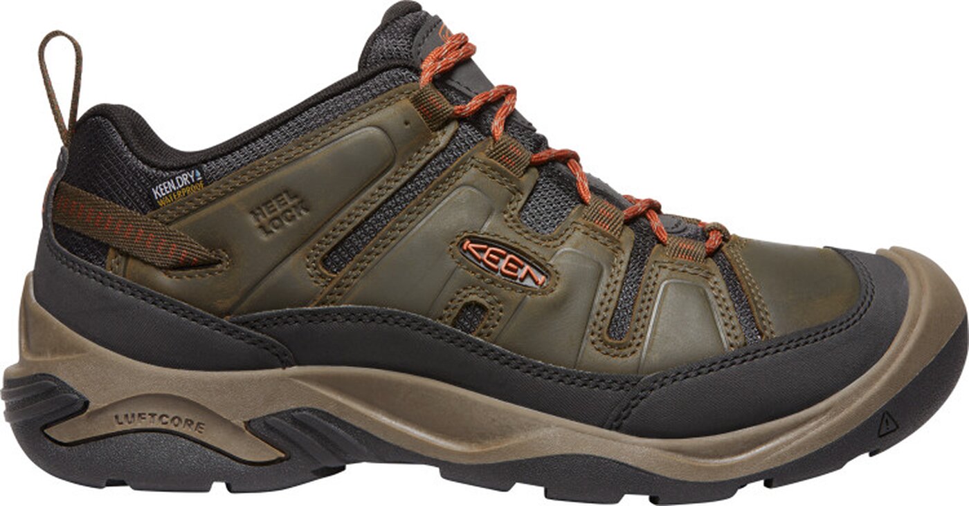 KEEN - CIRCADIA WP M-BLACK OLIVE/POTTERS CLAY BLACK OLIVE/POTTERS CLAY