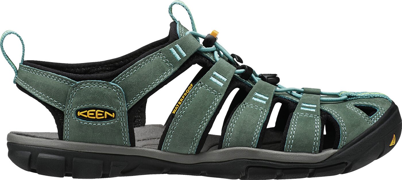 KEEN - CLEARWATER CNX LEATHER W-MINERAL BLUE/YE MINERAL BLUE/YELLOW – Bild 3