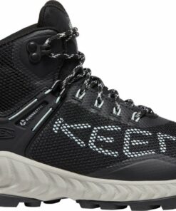 KEEN - NXIS EVO MID WP W-BLACK/BLUE GLASS BLACK/BLUE GLASS