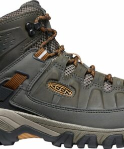 KEEN - TARGHEE III MID WP M-BLACK OLIVE BLACK OLIVE/GOLDEN BROWN