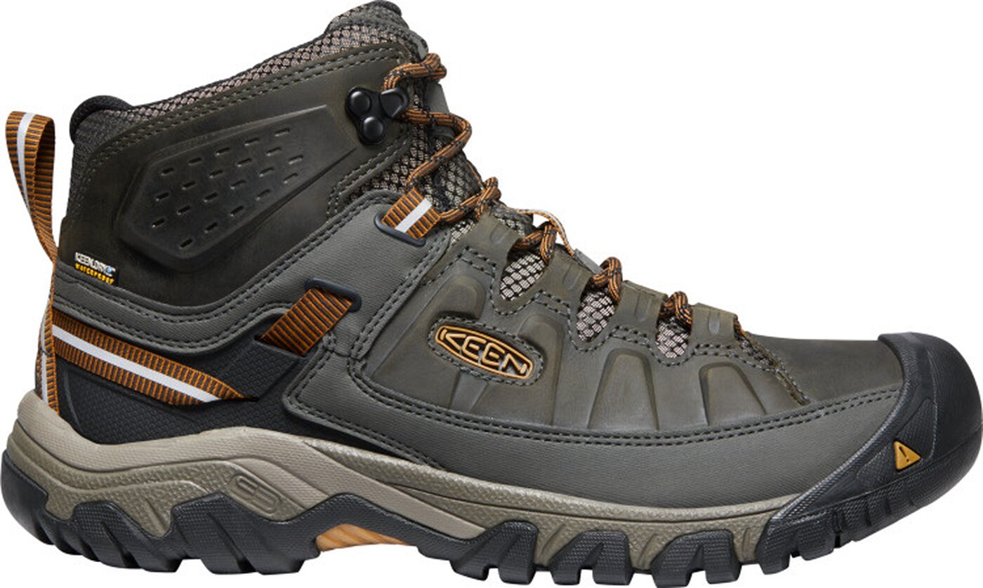 KEEN - TARGHEE III MID WP M-BLACK OLIVE BLACK OLIVE/GOLDEN BROWN
