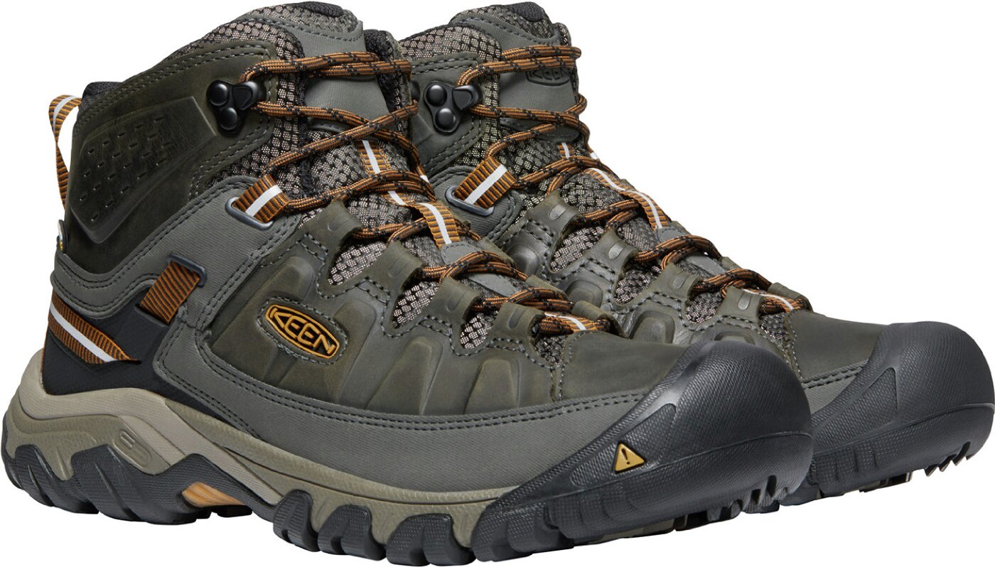 KEEN - TARGHEE III MID WP M-BLACK OLIVE BLACK OLIVE/GOLDEN BROWN – Bild 4