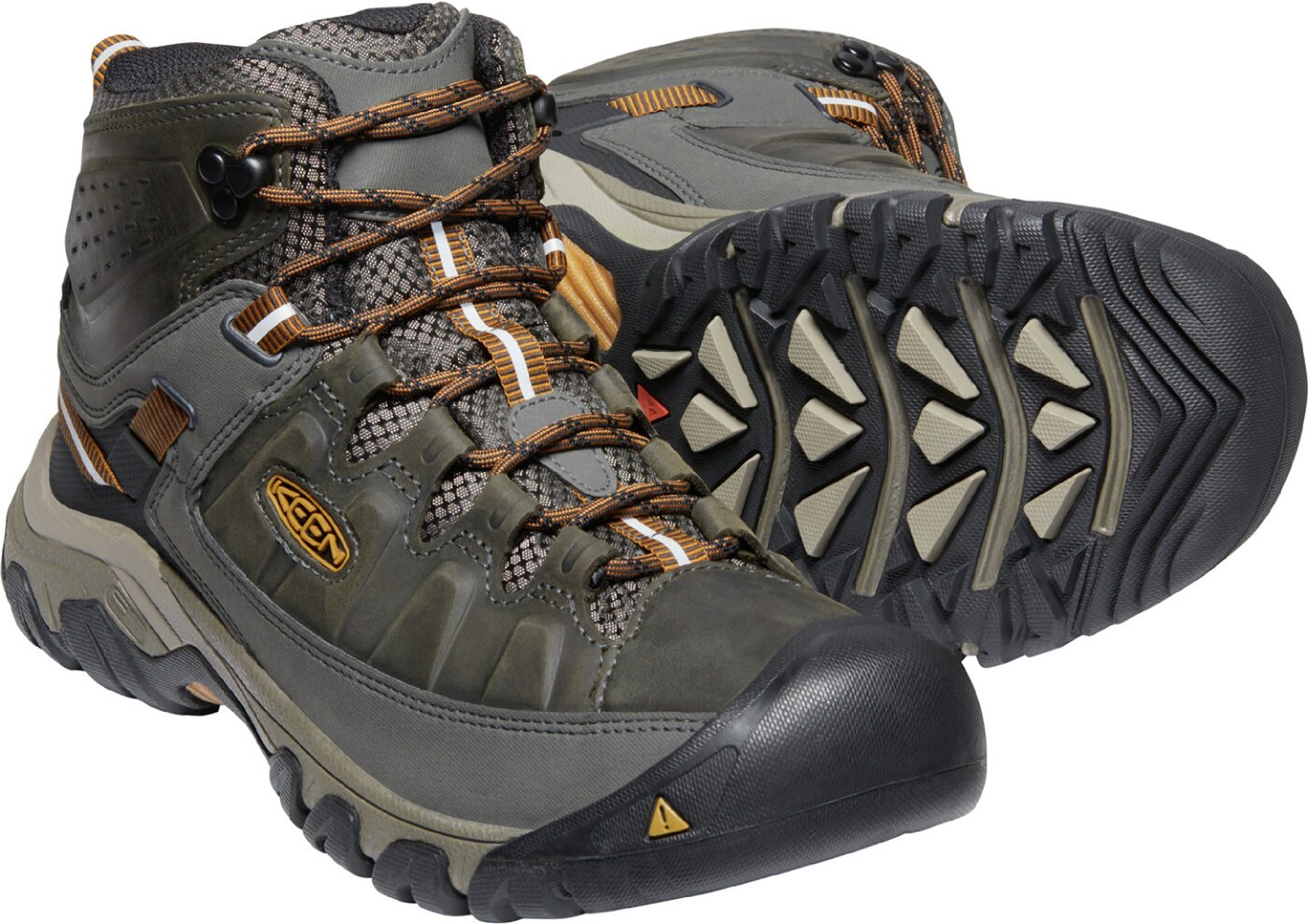 KEEN - TARGHEE III MID WP M-BLACK OLIVE BLACK OLIVE/GOLDEN BROWN – Bild 6