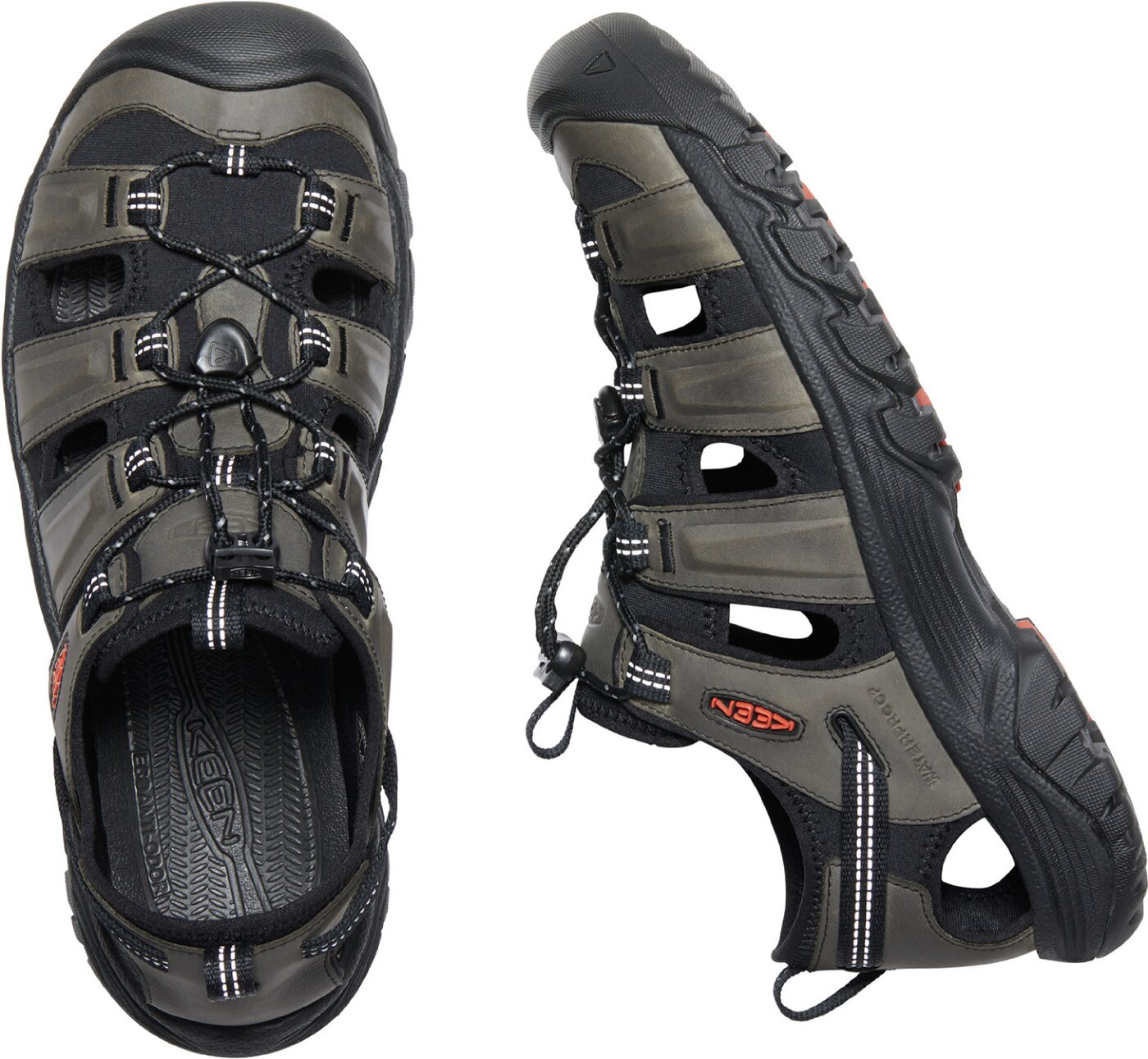 KEEN - TARGHEE III SANDAL M-GREY/BLACK GREY/BLACK – Bild 6