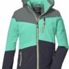 KILLTEC - KOW 170 GRLS JCKT DUNKEL PEPPERMINT