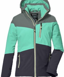 KILLTEC - KOW 170 GRLS JCKT DUNKEL PEPPERMINT