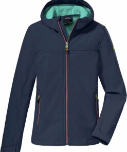 KILLTEC - KOW 194 GRLS SFTSHLL JCKT DUNKELNAVY