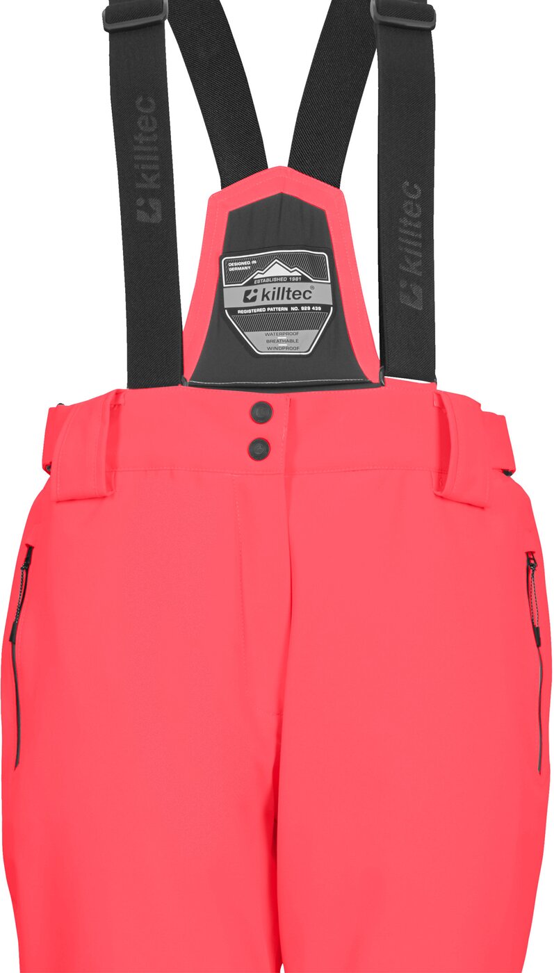 KILLTEC - KSW 249 WMN SKI PNTS NEON-CORAL – Bild 3