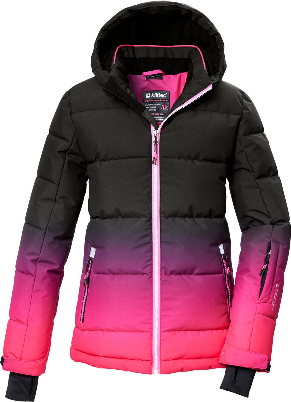 KILLTEC - KSW 330 GRLS SKI QLTD JCKT PINK