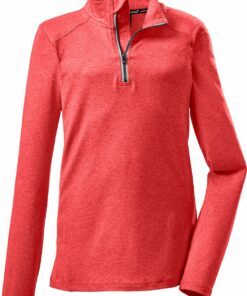 KILLTEC - KSW 75 GRLS LS SHRT NEON REINORANGE