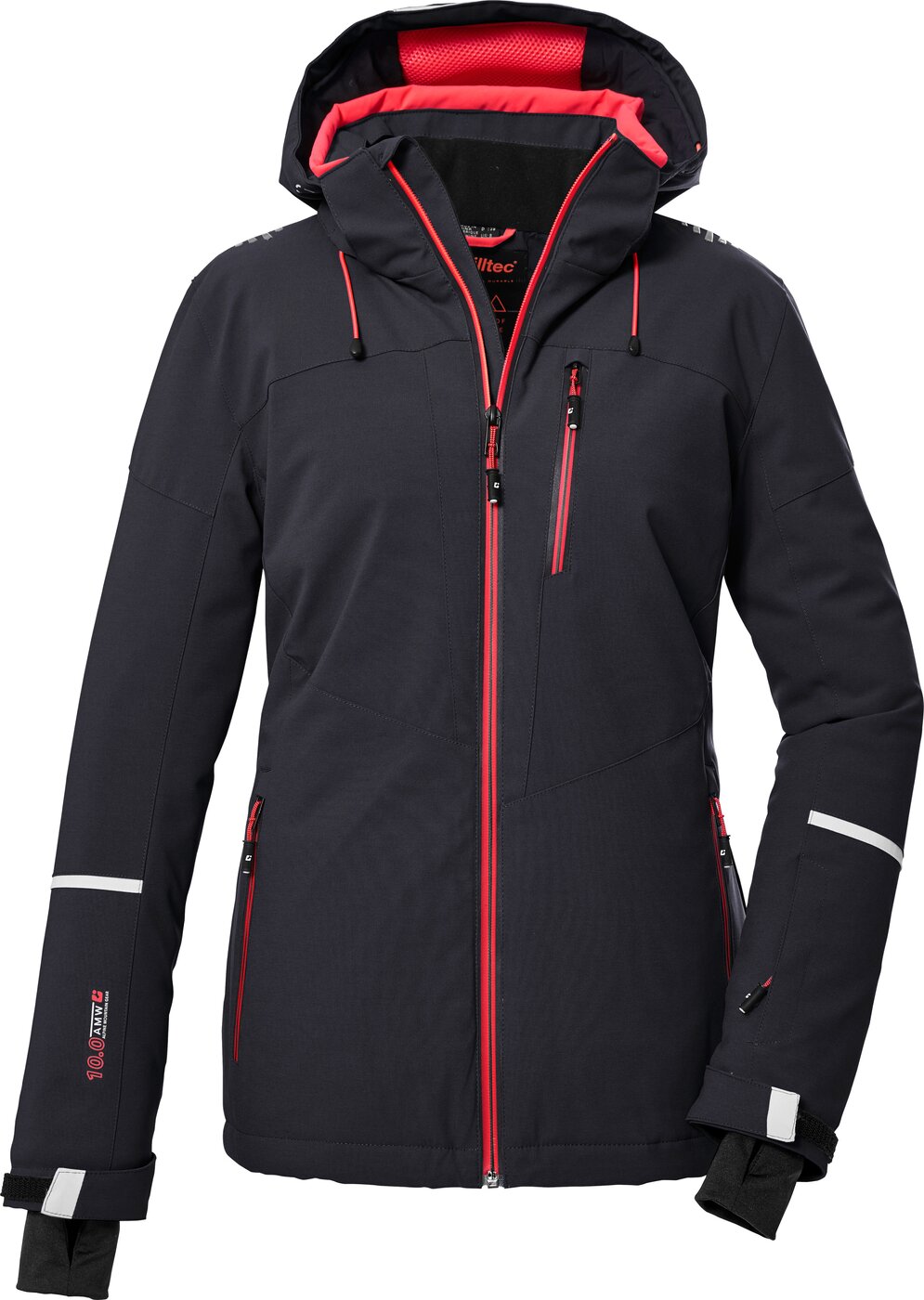 KILLTEC - KSW 81 WMN SKI JCKT SCHWARZ BLAU