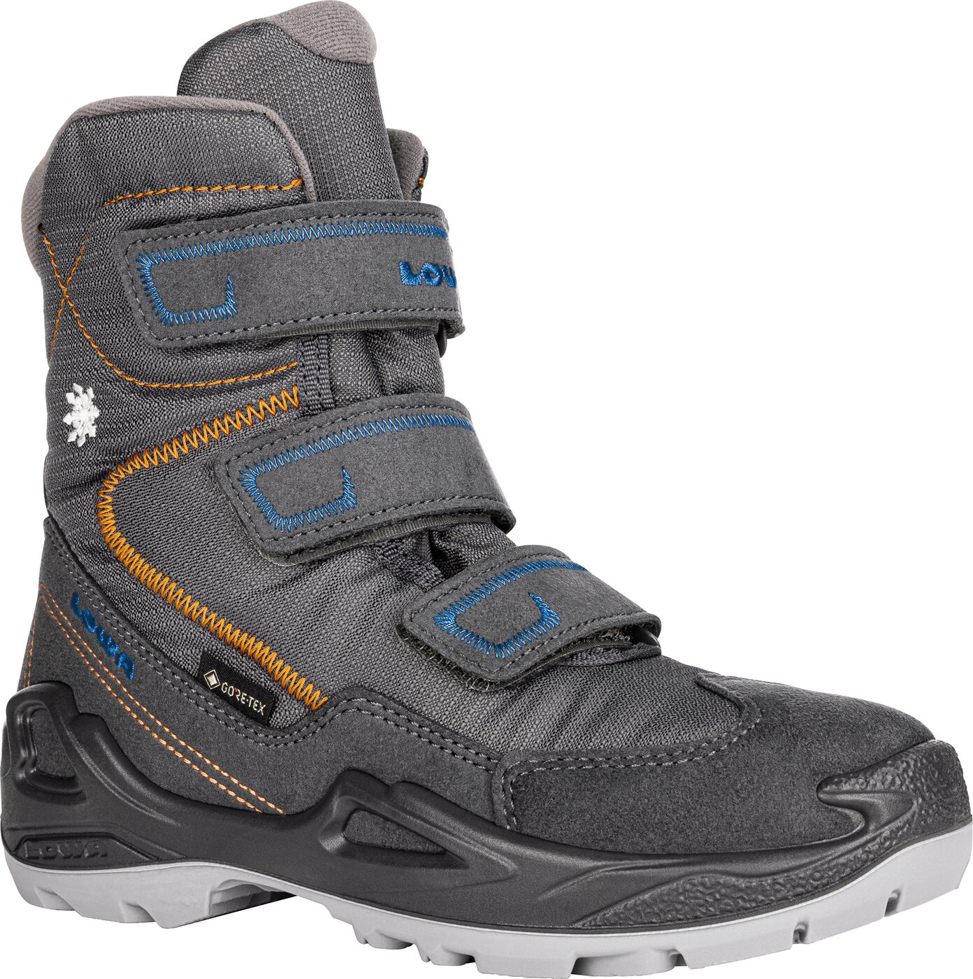 LOWA - MILO GTX HI ANTHRAZIT/BLAU – Bild 5
