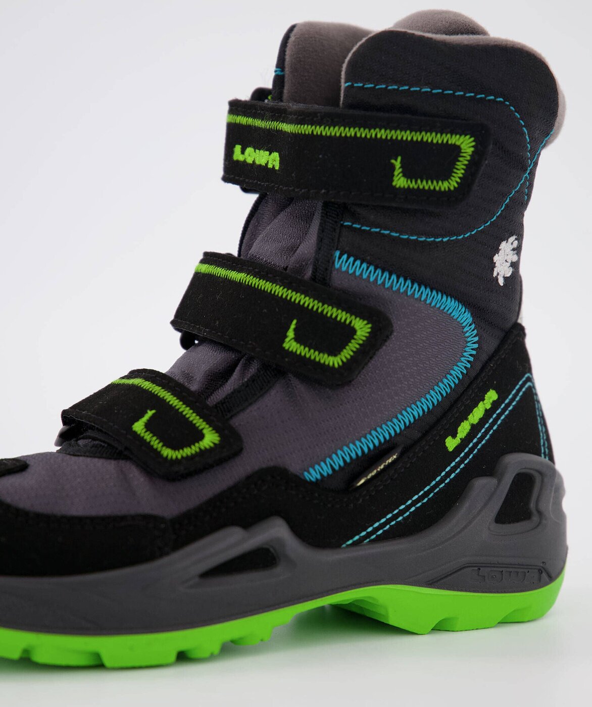 LOWA - MILO GTX HI SCHWARZ/TUERKIS – Bild 6