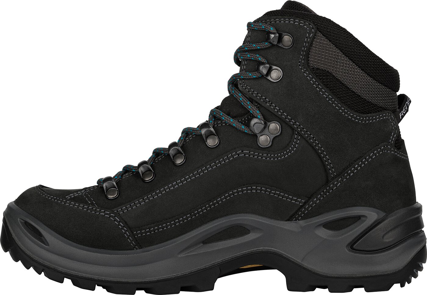 LOWA - RENEGADE GTX MID WS ASPHALT/TUERKIS – Bild 2