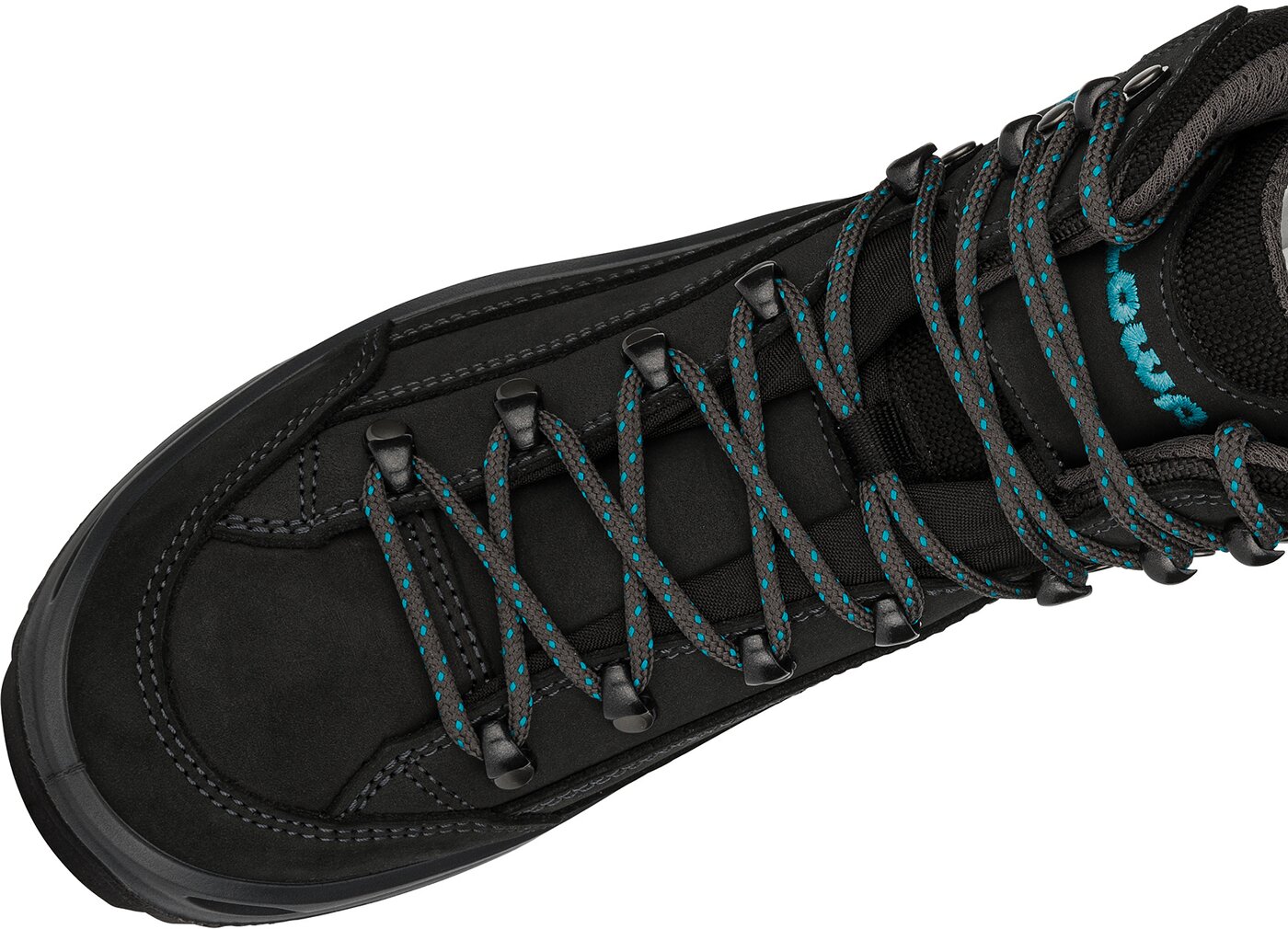 LOWA - RENEGADE GTX MID WS ASPHALT/TUERKIS – Bild 4