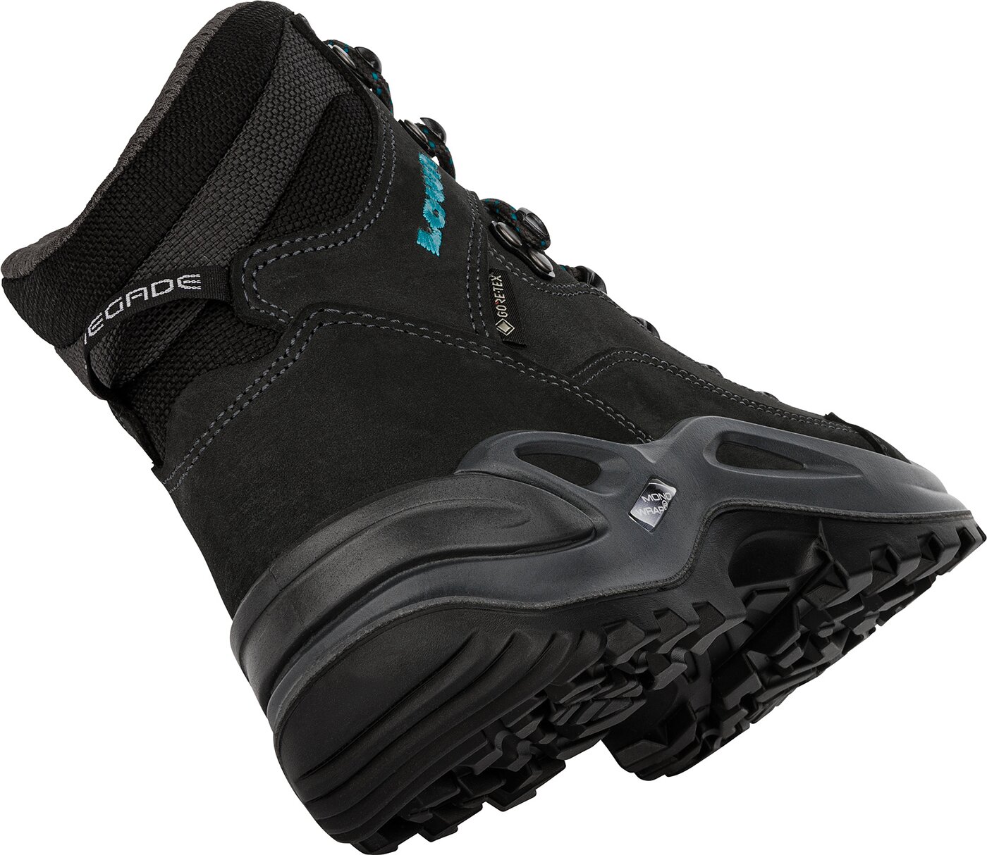 LOWA - RENEGADE GTX MID WS ASPHALT/TUERKIS – Bild 5