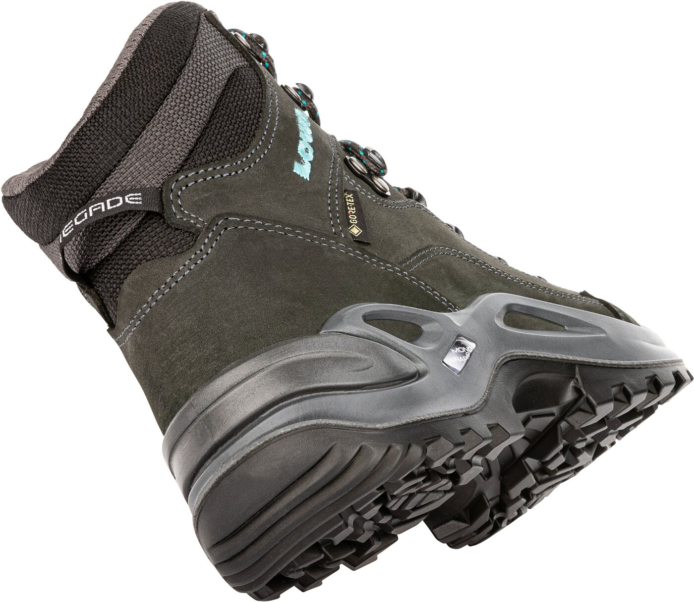 LOWA - RENEGADE GTX MID WS ASPHALT/TUERKIS – Bild 6
