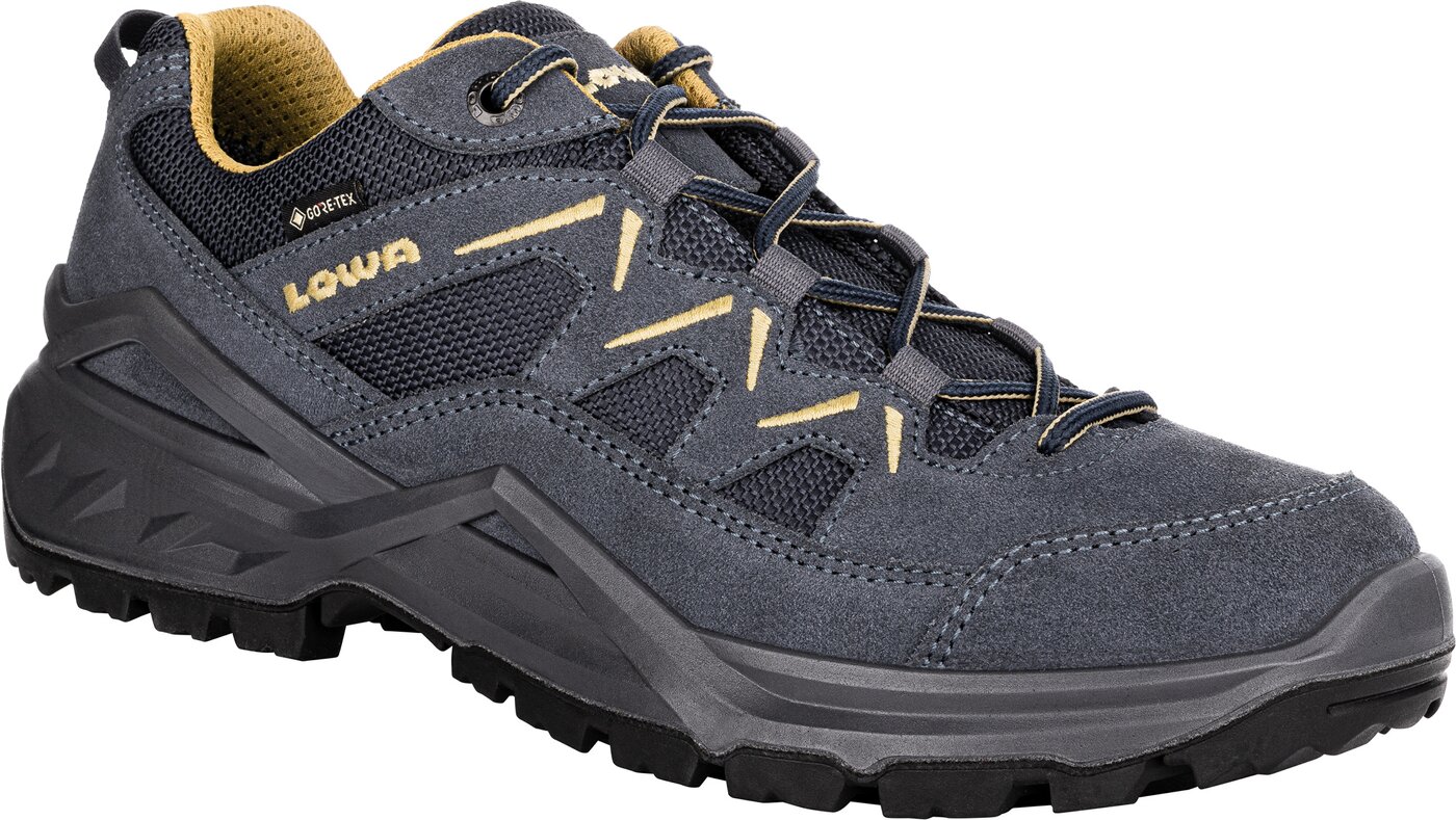 LOWA - SIRKOS EVO GTX LO STAHLBLAU/SENF – Bild 6