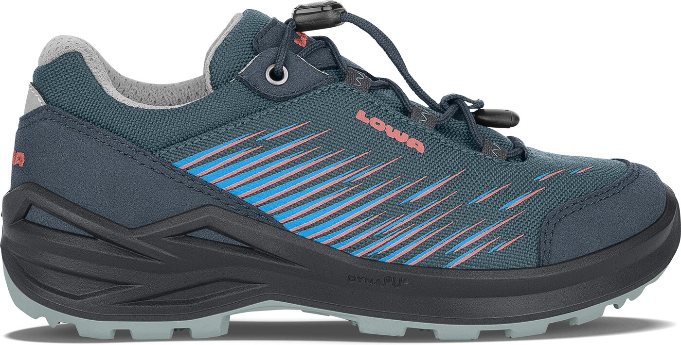 LOWA - ZIRROX GTX LO JUNIOR STAHLBLAU/ROSE