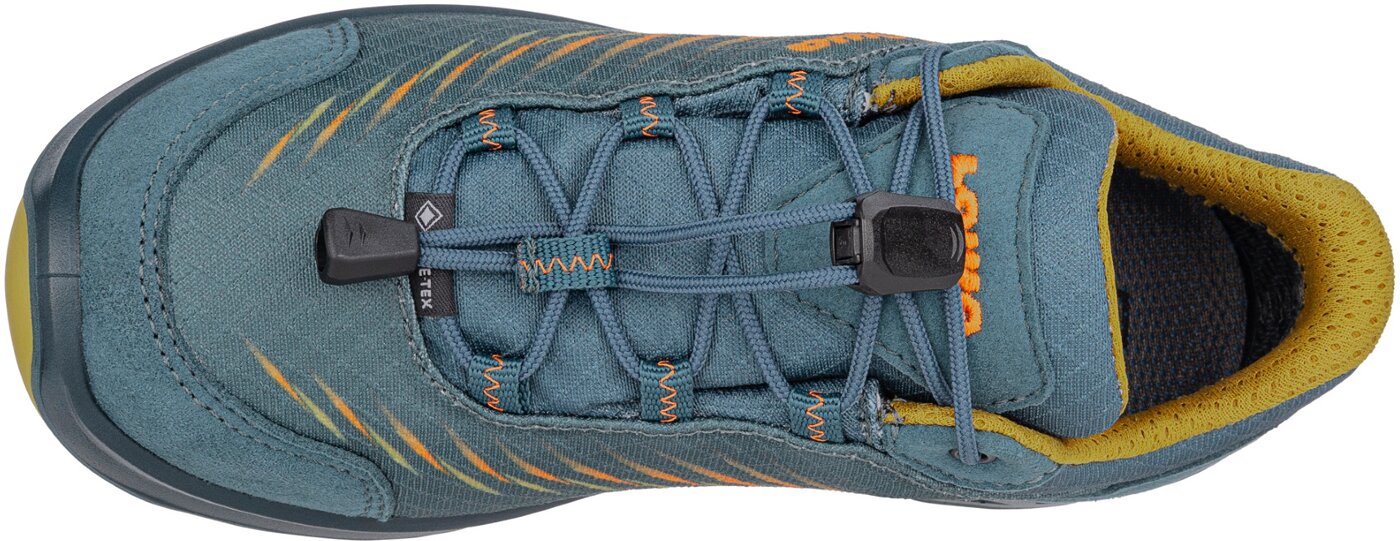 LOWA - ZIRROX II GTX LO JR PETROL/SENF – Bild 3