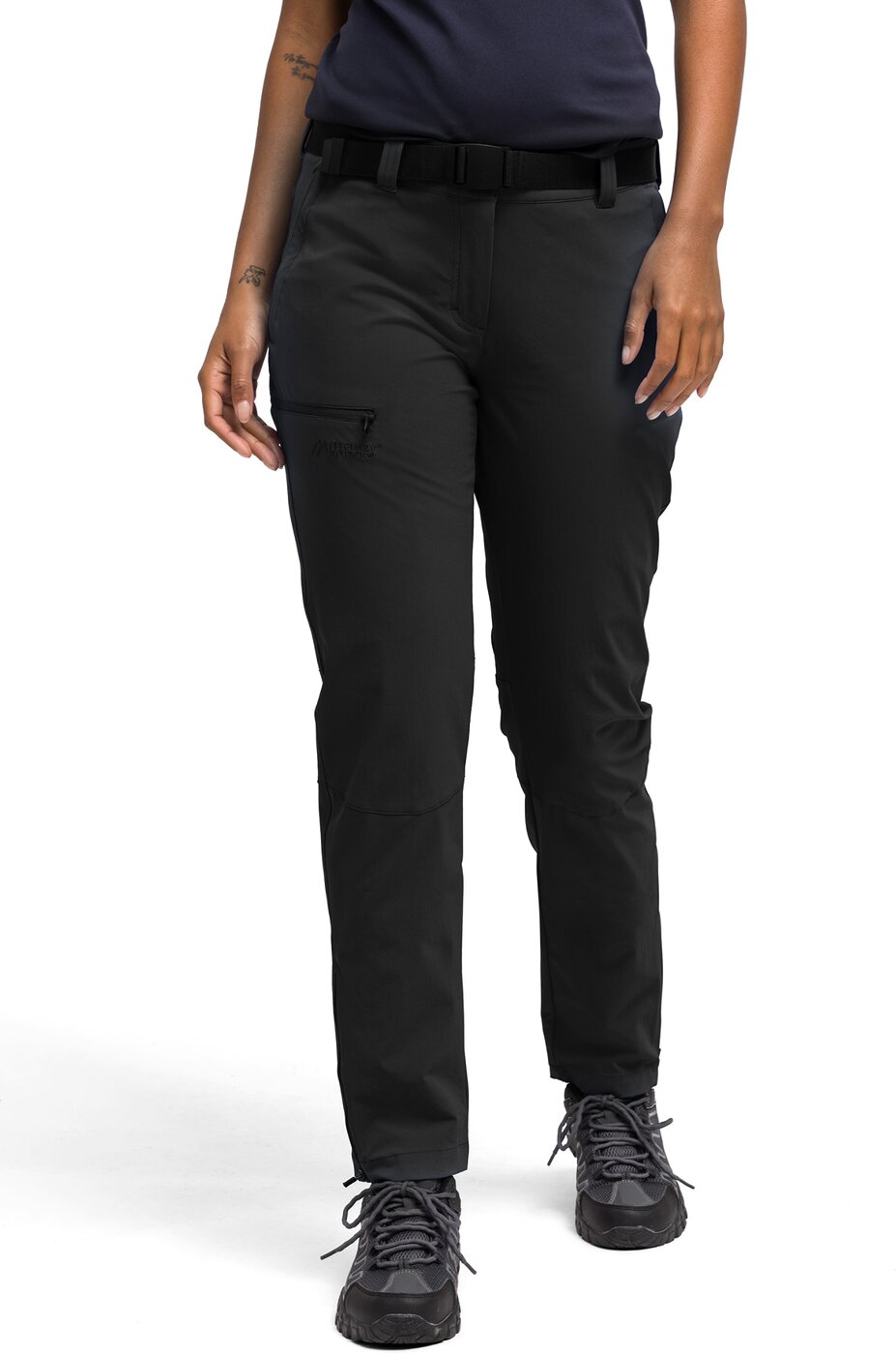 MAIER SPORTS - Inara slim Da-Hose el. BLACK – Bild 3