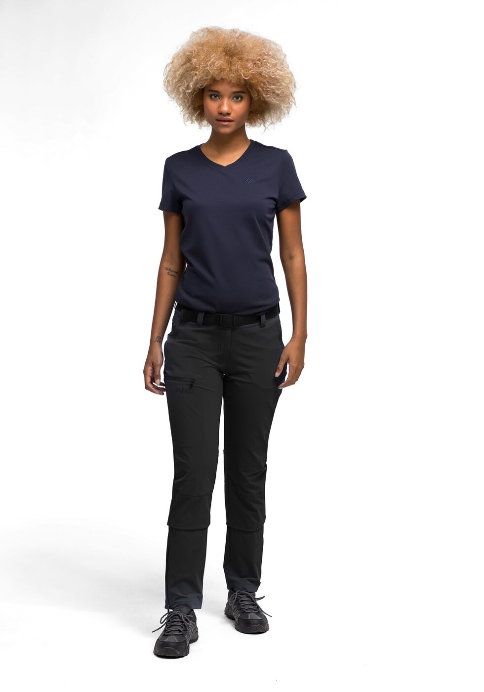 MAIER SPORTS - Inara slim Da-Hose el. BLACK – Bild 5