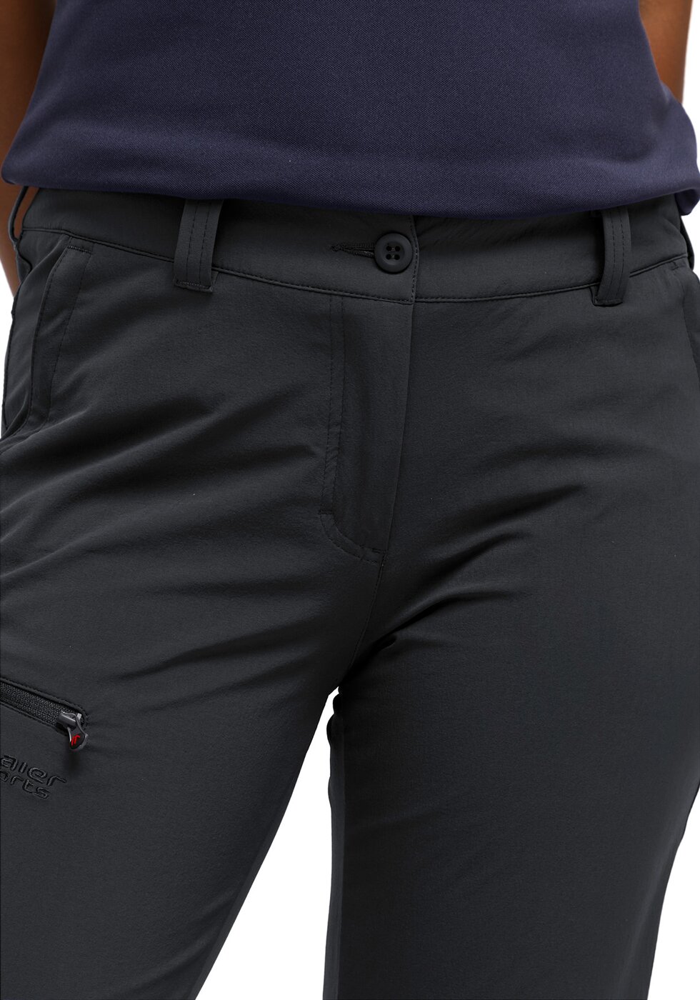 MAIER SPORTS - Inara slim Da-Hose el. BLACK – Bild 6