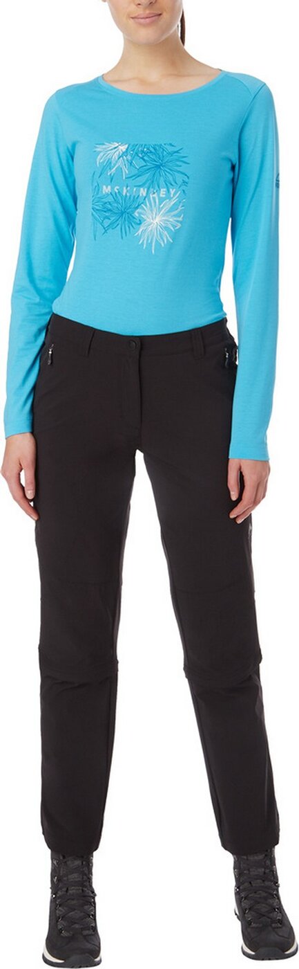 McKINLEY - Da.-Abzipphose Mandorak wms sht BLACK – Bild 2