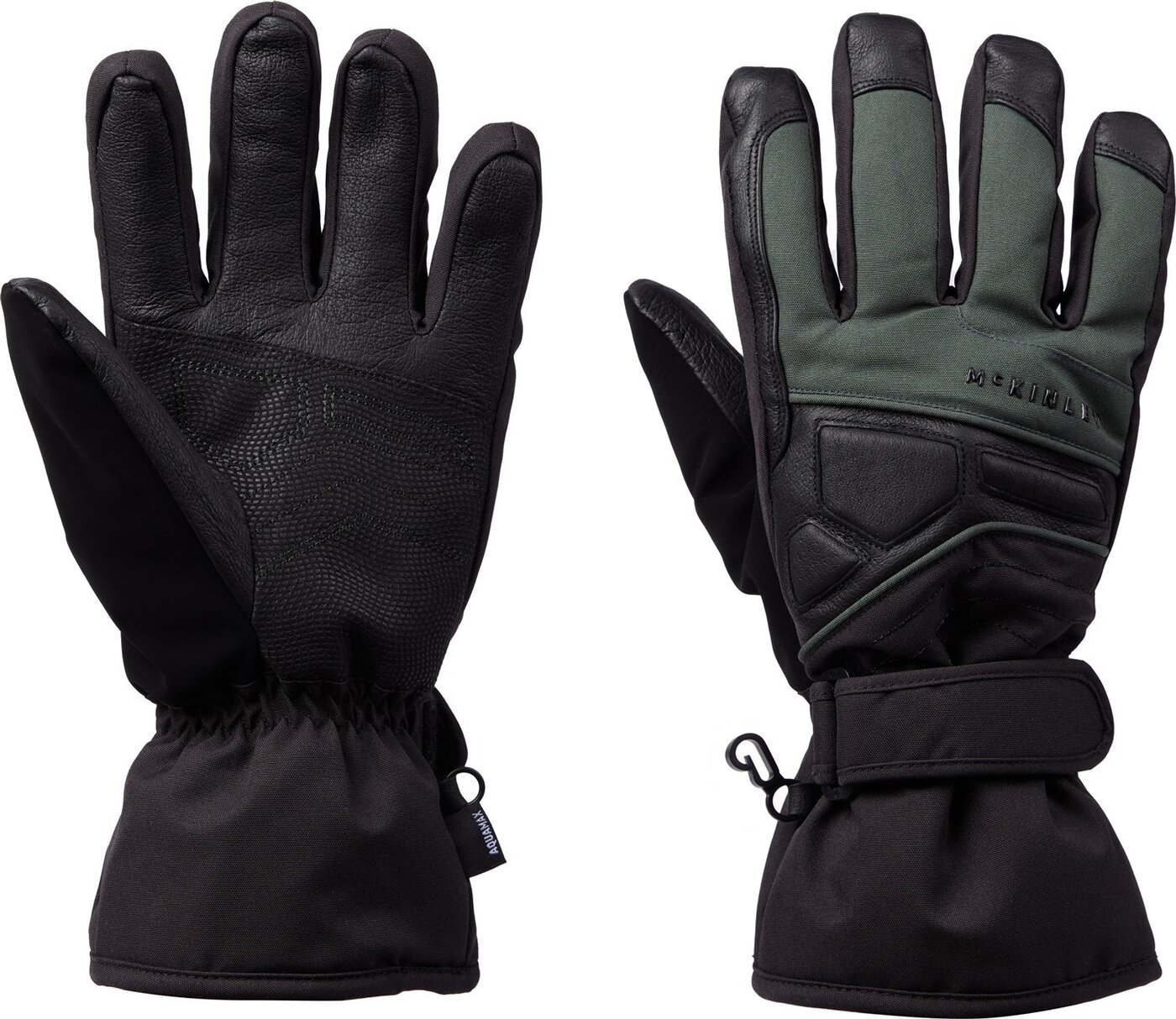 McKINLEY - He.-Handschuh Morrello ux BLACK NIGHT/GREEN DA