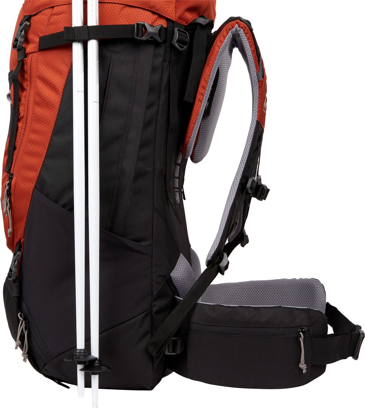 McKINLEY - He.-Trek-Rucksack Make II CT 55+10 Vario RED RUST/BLACK NIGHT – Bild 4